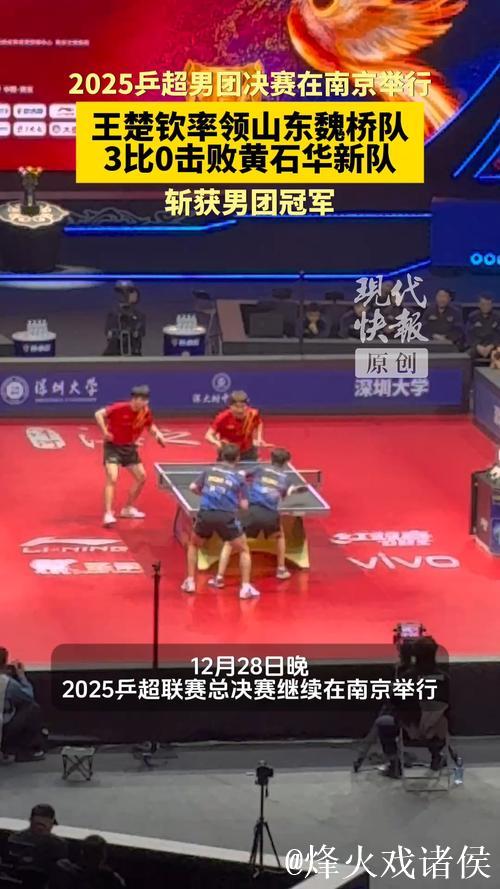 乒超联赛总决赛落幕 深圳大学队、山东魏桥队登顶 乒超联赛总决赛落幕 深圳大学队、山东魏桥队登顶